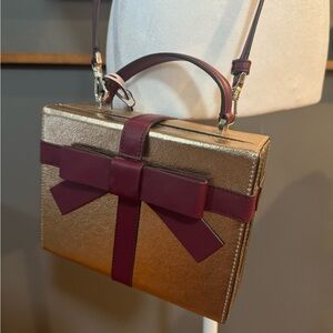 NWOT Kate Spade Wrapping Party Gift Box Crossbody